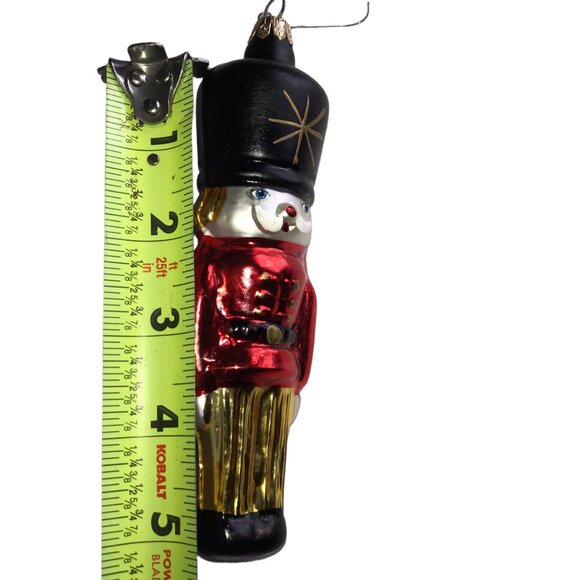 Waterford Vintage Heirloom Christmas Ornament Soldier Black Hat Red Coat - Picture 4 of 4